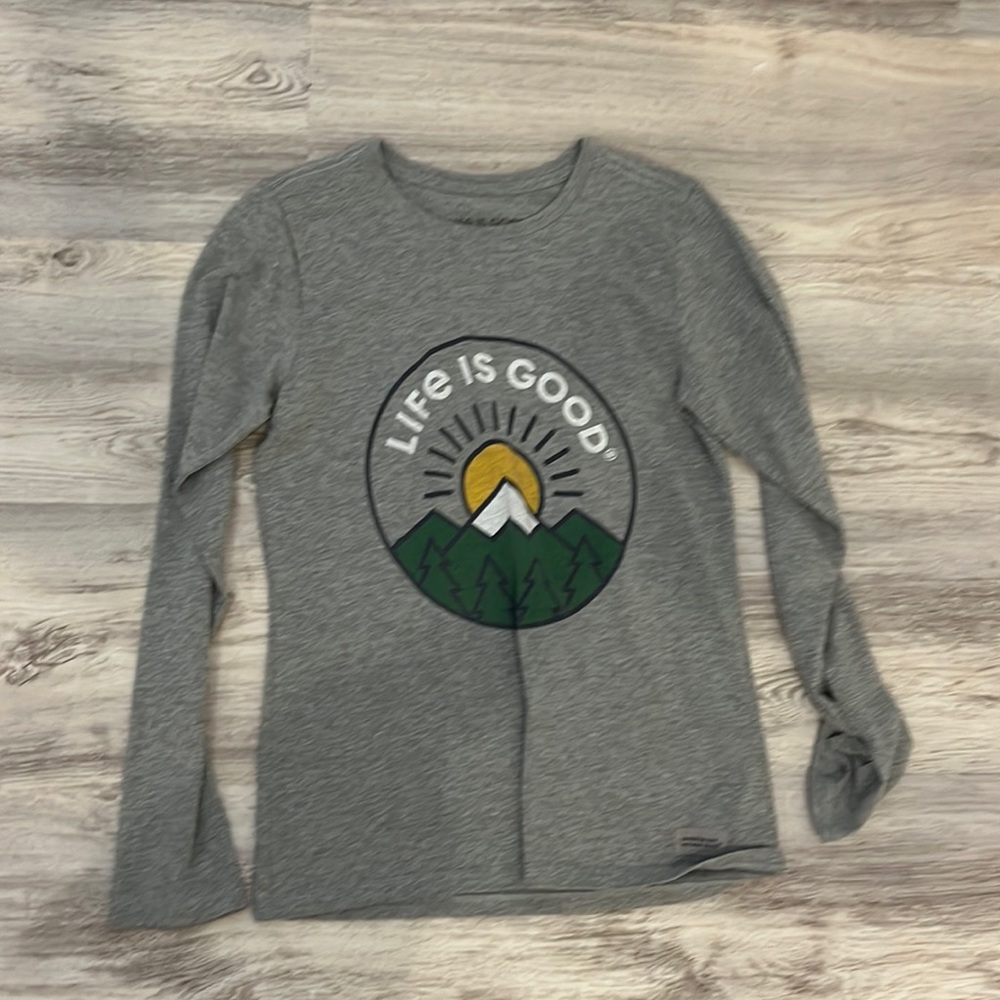 life is good long sleeve t shirt